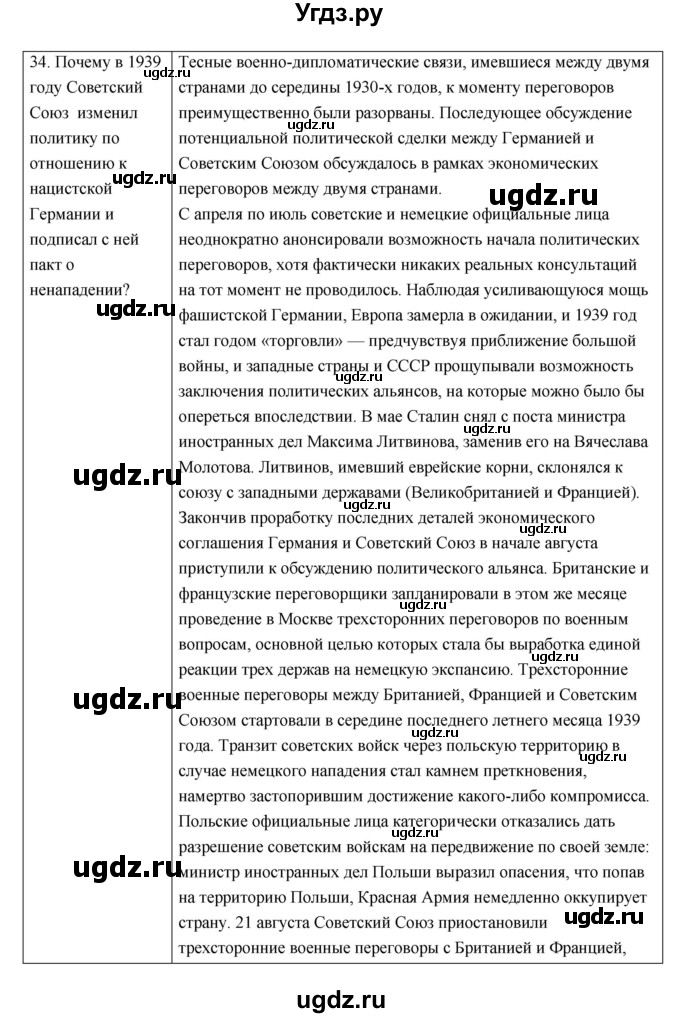 ГДЗ (Решебник) по истории 9 класс (рабочая тетрадь) И.А. Ермакова / раздел номер / 2(продолжение 24)