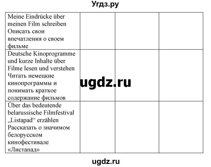 ГДЗ (Решебник) по немецкому языку 8 класс (рабочая тетрадь) Будько А.Ф. / страница номер / 59-60(продолжение 3)