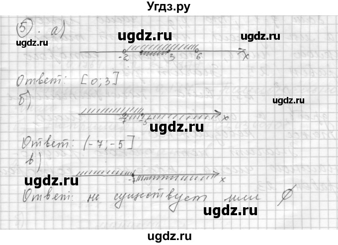 ГДЗ (Решебник) по алгебре 8 класс (дидактические материалы ) Феоктистов И.Е. / самостоятельные работы номер / СР-9 / подготовительный вариант / 5