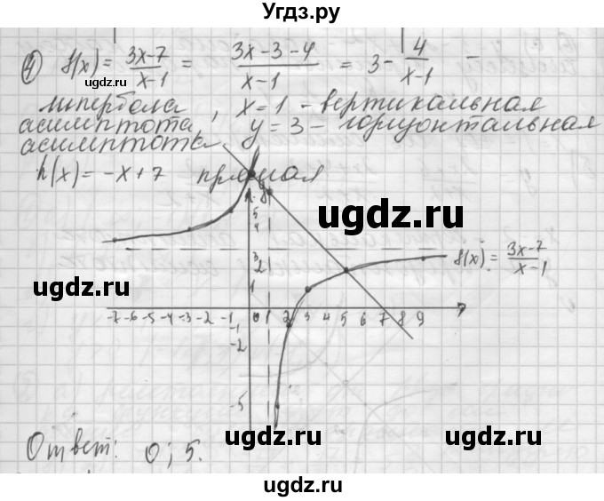 ГДЗ (Решебник) по алгебре 8 класс (дидактические материалы ) Феоктистов И.Е. / контрольные работы номер / КР-7 / подготовительный вариант / 4