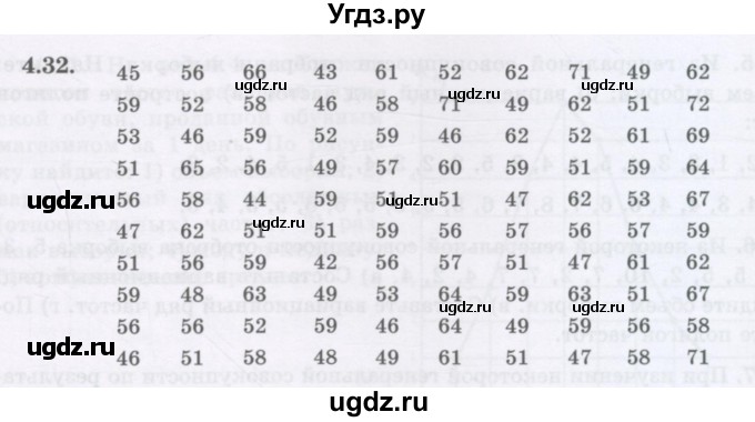 ГДЗ (Учебник) по алгебре 7 класс Шыныбеков А.Н. / раздел 4 / 4.32