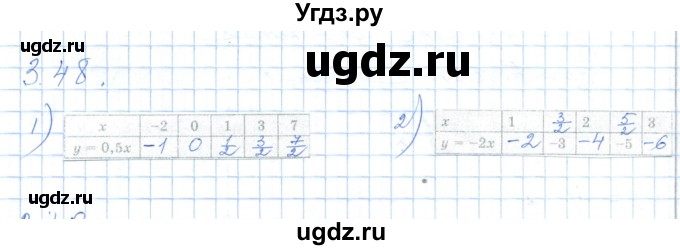 ГДЗ (Решебник) по алгебре 7 класс Шыныбеков А.Н. / раздел 3 / 3.48