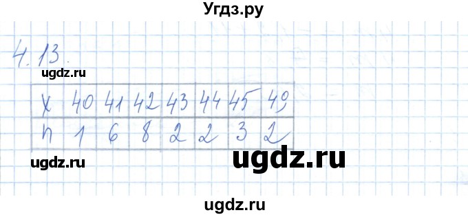 ГДЗ (Решебник) по алгебре 7 класс Шыныбеков А.Н. / раздел 4 / 4.13