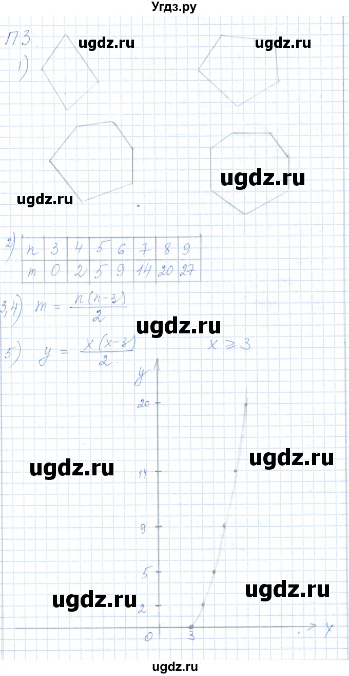 ГДЗ (Решебник) по алгебре 7 класс Шыныбеков А.Н. / вопросы и практические задания. страница / 82(продолжение 2)