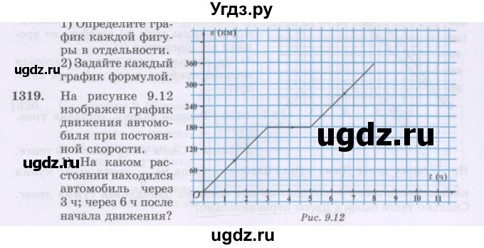 ГДЗ (Учебник) по математике 6 класс Алдамуратова Т.А. / упражнение номер / 1319