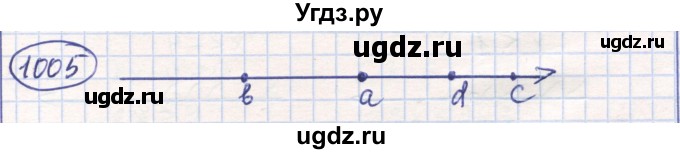 ГДЗ (Решебник) по математике 6 класс Алдамуратова Т.А. / упражнение номер / 1005