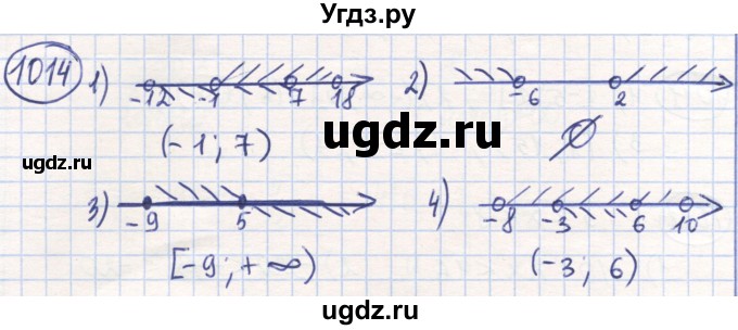 ГДЗ (Решебник) по математике 6 класс Алдамуратова Т.А. / упражнение номер / 1014