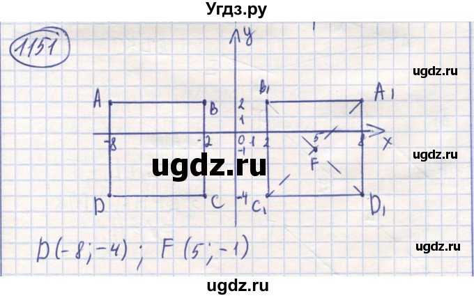 ГДЗ (Решебник) по математике 6 класс Алдамуратова Т.А. / упражнение номер / 1151