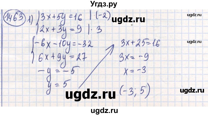 ГДЗ (Решебник) по математике 6 класс Алдамуратова Т.А. / упражнение номер / 1463