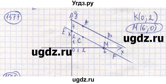 ГДЗ (Решебник) по математике 6 класс Алдамуратова Т.А. / упражнение номер / 1577