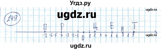 ГДЗ (Решебник) по математике 6 класс Алдамуратова Т.А. / упражнение номер / 249
