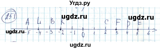 ГДЗ (Решебник) по математике 6 класс Алдамуратова Т.А. / упражнение номер / 251