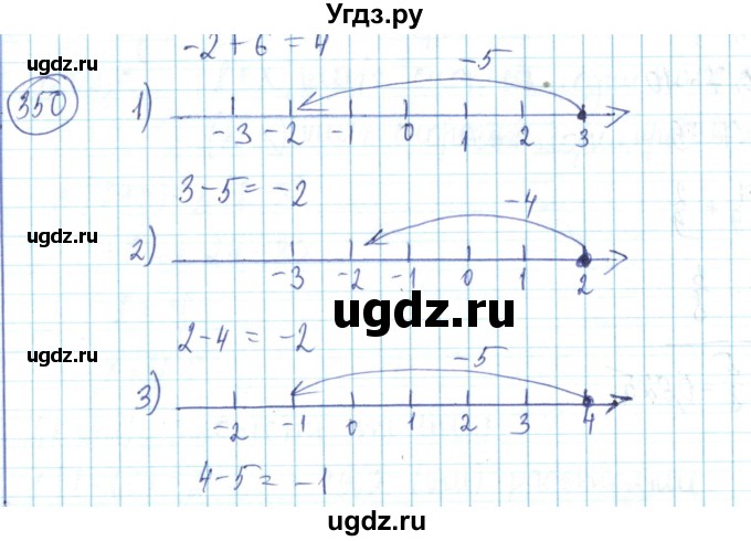 ГДЗ (Решебник) по математике 6 класс Алдамуратова Т.А. / упражнение номер / 350