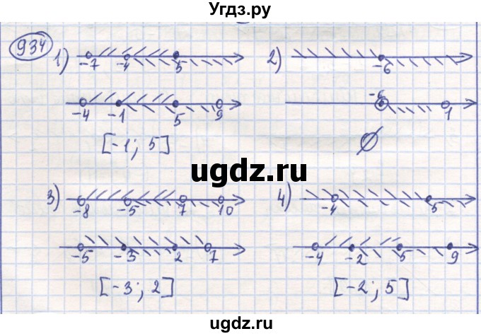ГДЗ (Решебник) по математике 6 класс Алдамуратова Т.А. / упражнение номер / 934