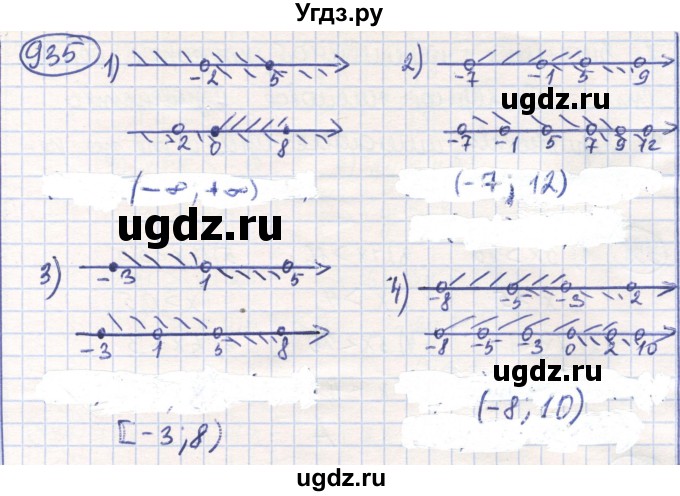 ГДЗ (Решебник) по математике 6 класс Алдамуратова Т.А. / упражнение номер / 935