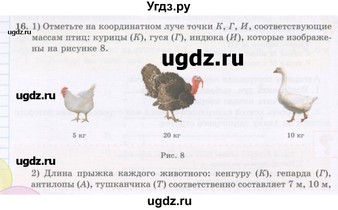 ГДЗ (Учебник) по математике 5 класс Абылкасымова А.Е. / упражнение / 16