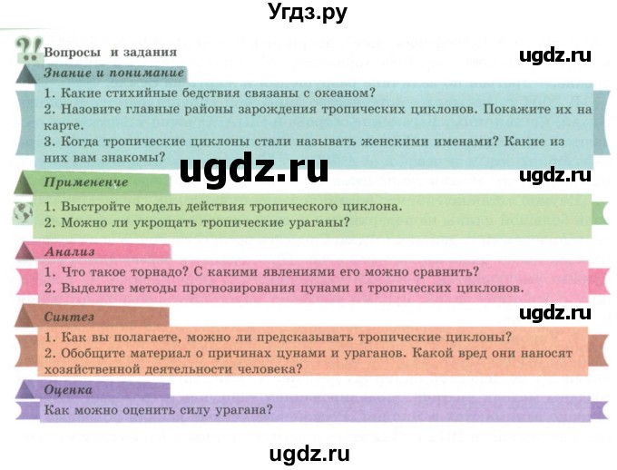 ГДЗ (Учебник) по географии 7 класс Егорина А.В. / параграф / 28