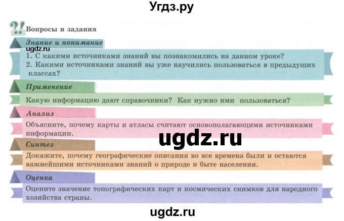 ГДЗ (Учебник) по географии 7 класс Егорина А.В. / параграф / 4