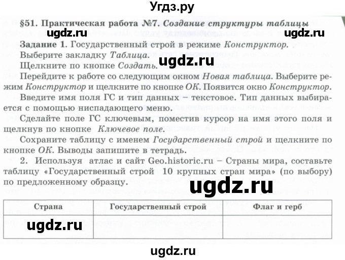 ГДЗ (Учебник) по географии 7 класс Егорина А.В. / параграф / 51