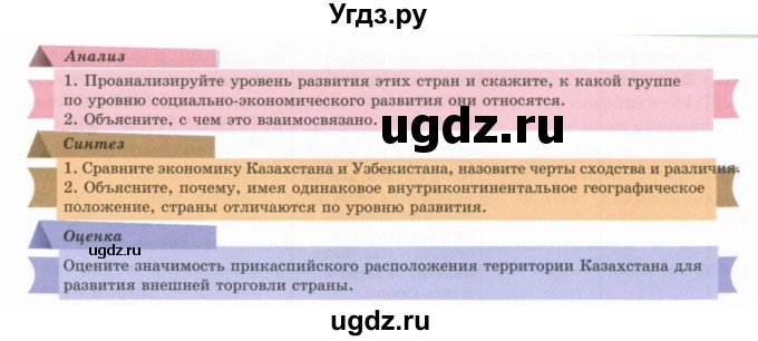 ГДЗ (Учебник) по географии 7 класс Егорина А.В. / параграф / 65(продолжение 2)