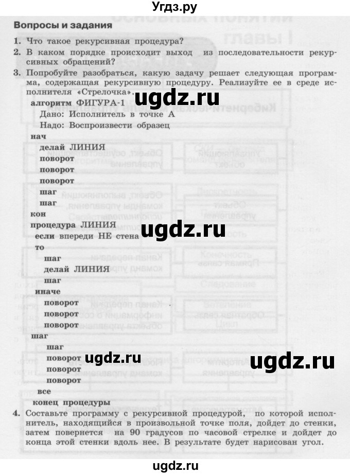 ГДЗ (Учебник) по информатике 9 класс Семакин И.Г. / дополнения к главам / глава 1 / 1.3