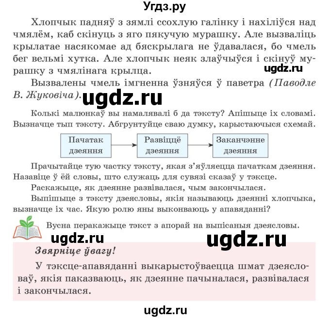 ГДЗ (Учебник) по белорусскому языку 5 класс Валочка Г.М. / частка 1. практыкаванне / 111(продолжение 2)