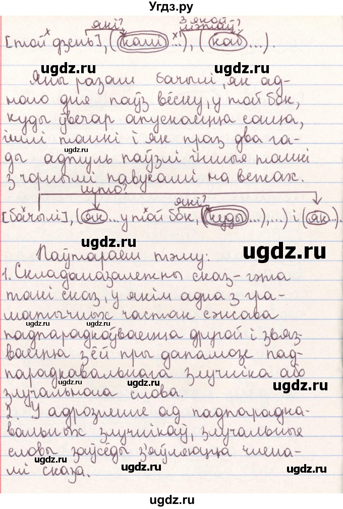ГДЗ (Решебник №1) по белорусскому языку 9 класс Гарзей Н. М. / практыкаванне / 116(продолжение 2)