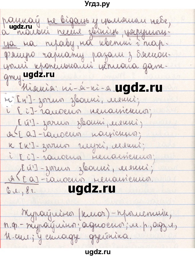ГДЗ (Решебник №1) по белорусскому языку 9 класс Гарзей Н. М. / практыкаванне / 32(продолжение 3)