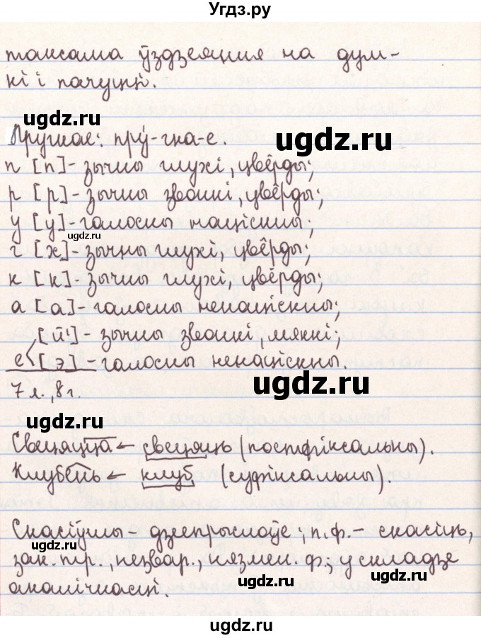 ГДЗ (Решебник №1) по белорусскому языку 9 класс Гарзей Н. М. / практыкаванне / 34(продолжение 3)