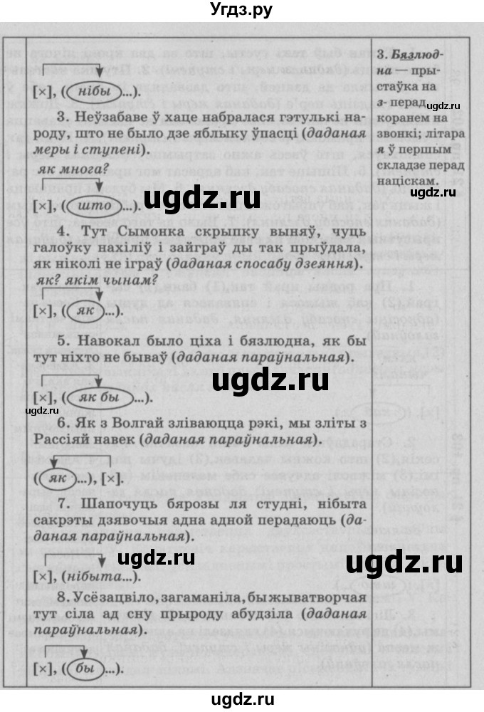 ГДЗ (Решебник №3) по белорусскому языку 9 класс Гарзей Н. М. / практыкаванне / 101(продолжение 2)