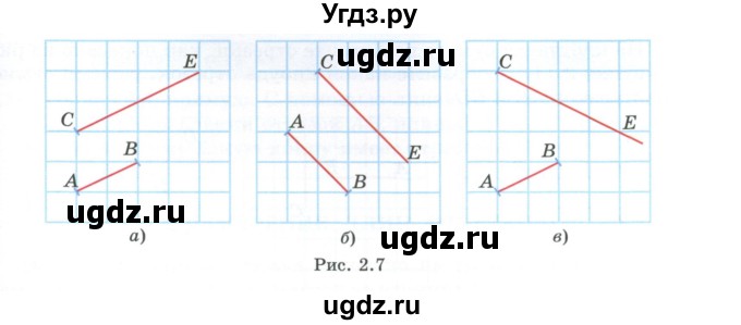 ГДЗ (Учебник) по геометрии 7 класс Смирнов В.А. / упражнение / параграф 2 / 2.5(продолжение 2)