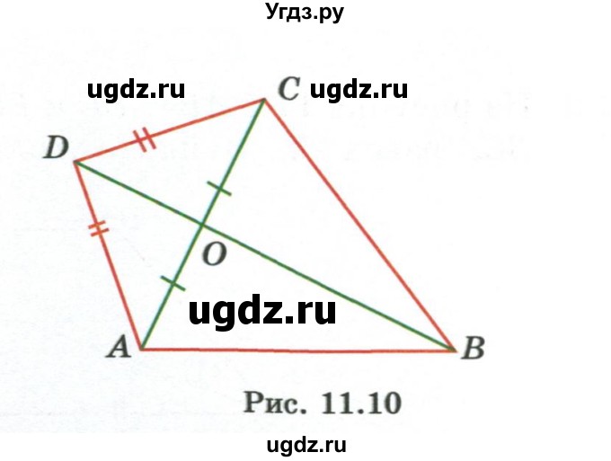 ГДЗ (Учебник) по геометрии 7 класс Смирнов В.А. / упражнение / параграф 11 / 11.8(продолжение 2)