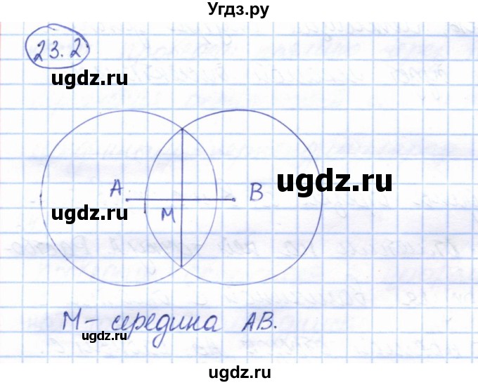 ГДЗ (Решебник) по геометрии 7 класс Смирнов В.А. / упражнение / параграф 23 / 23.2