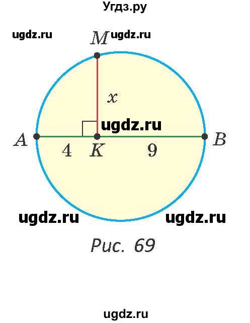 ГДЗ (Учебник) по геометрии 9 класс Казаков В.В. / задача / 67(продолжение 2)