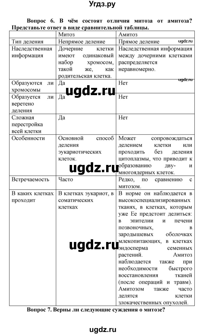 ГДЗ (Решебник) по биологии 10 класс Пасечник В.В. / параграф / 36(продолжение 2)