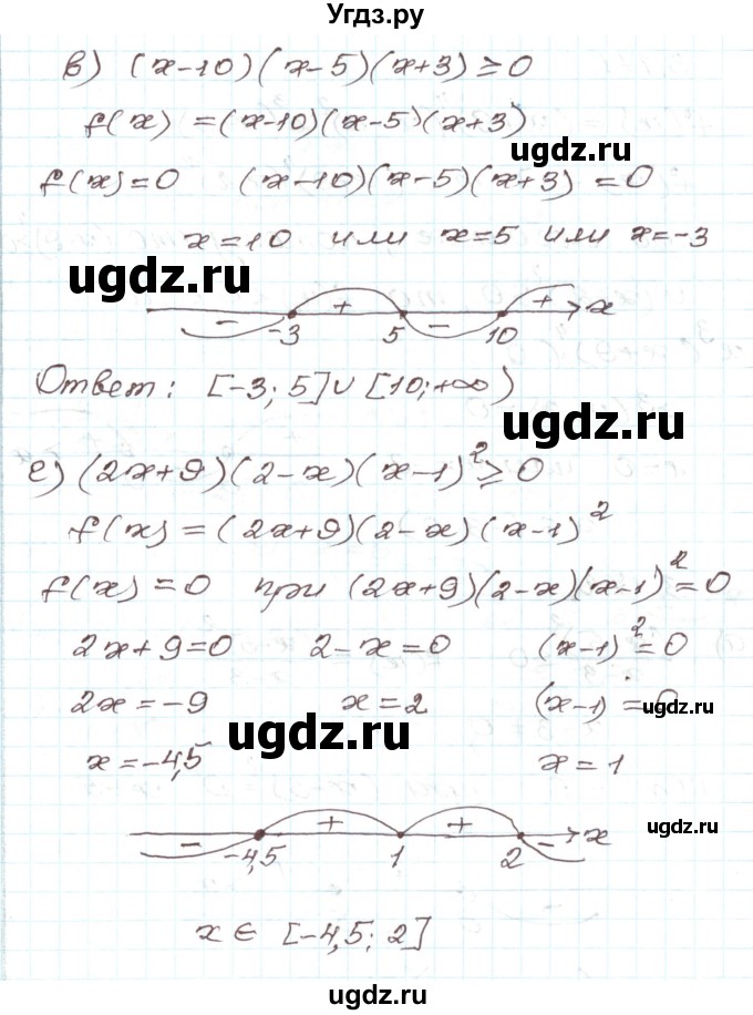 ГДЗ (Решебник) по алгебре 9 класс Арефьева И.Г. / глава 3 / упражнение / 3.170(продолжение 2)