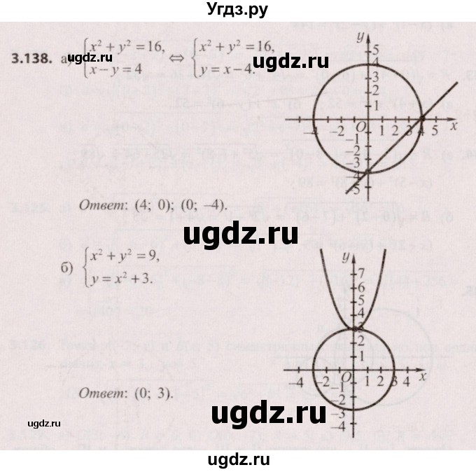 ГДЗ (Решебник №2) по алгебре 9 класс Арефьева И.Г. / глава 3 / упражнение / 3.138