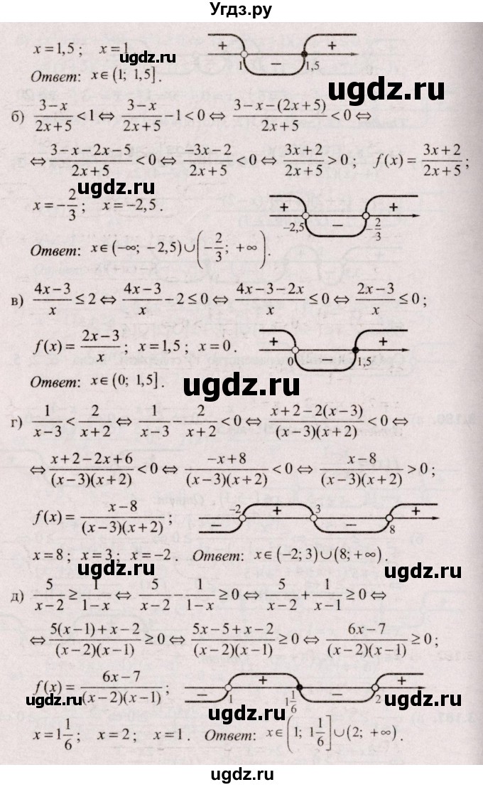 ГДЗ (Решебник №2) по алгебре 9 класс Арефьева И.Г. / глава 3 / упражнение / 3.181(продолжение 2)