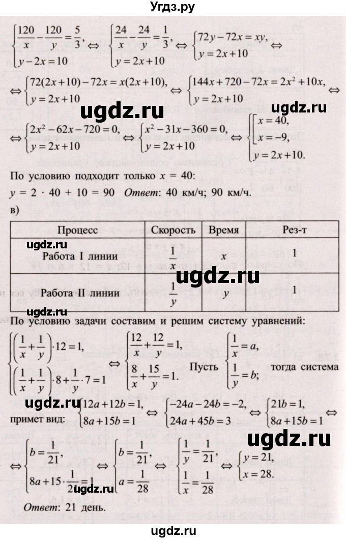 ГДЗ (Решебник №2) по алгебре 9 класс Арефьева И.Г. / глава 3 / упражнение / 3.77(продолжение 3)