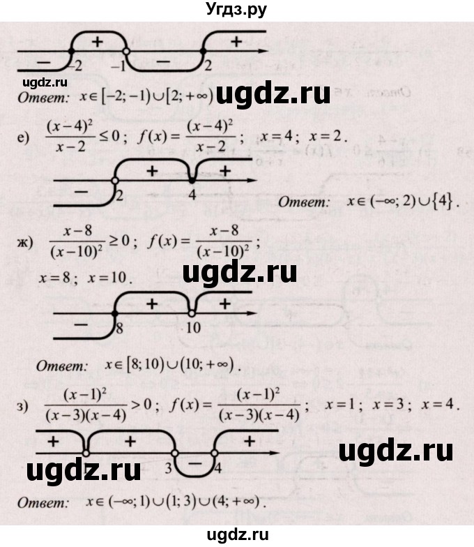 ГДЗ (Решебник №2) по алгебре 9 класс Арефьева И.Г. / повторение / 268(продолжение 2)