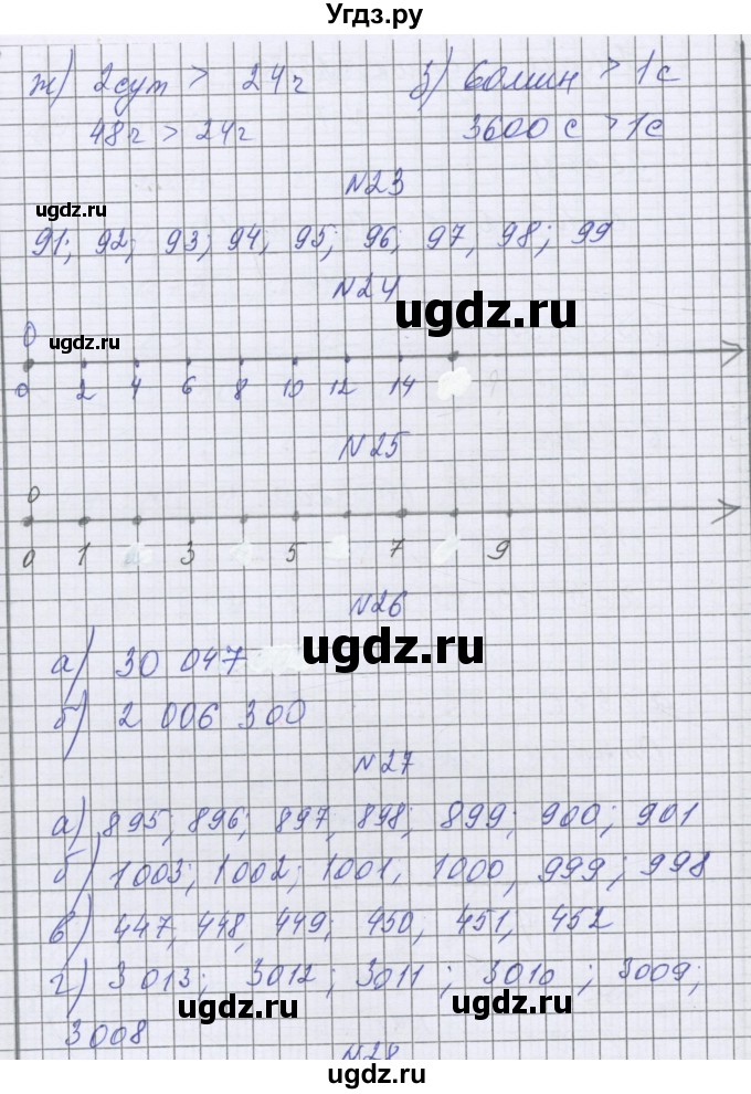 ГДЗ (Решебник) по математике 5 класс Козлова С.А. / часть 1. страница / 45(продолжение 2)