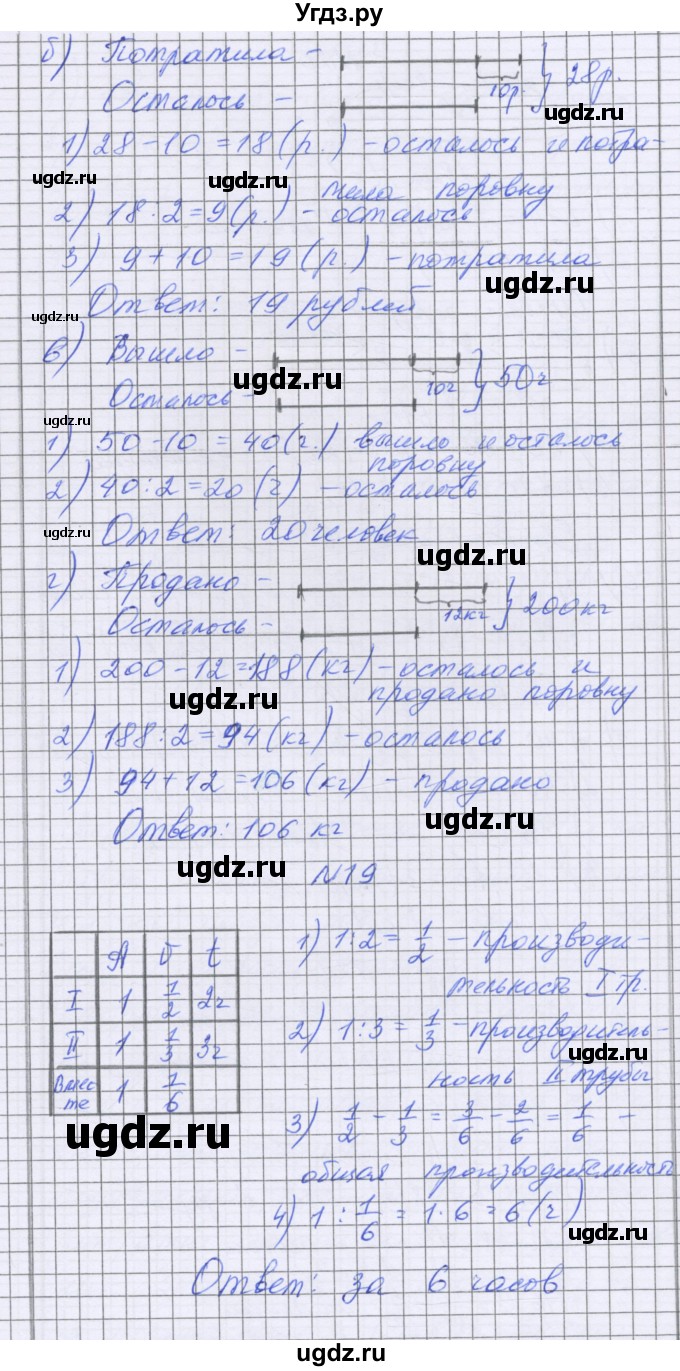 ГДЗ (Решебник) по математике 5 класс Козлова С.А. / часть 2. страница / 199(продолжение 4)