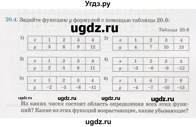 ГДЗ (Учебник) по алгебре 7 класс Абылкасымова А.Е. / параграф 20 / 20.4