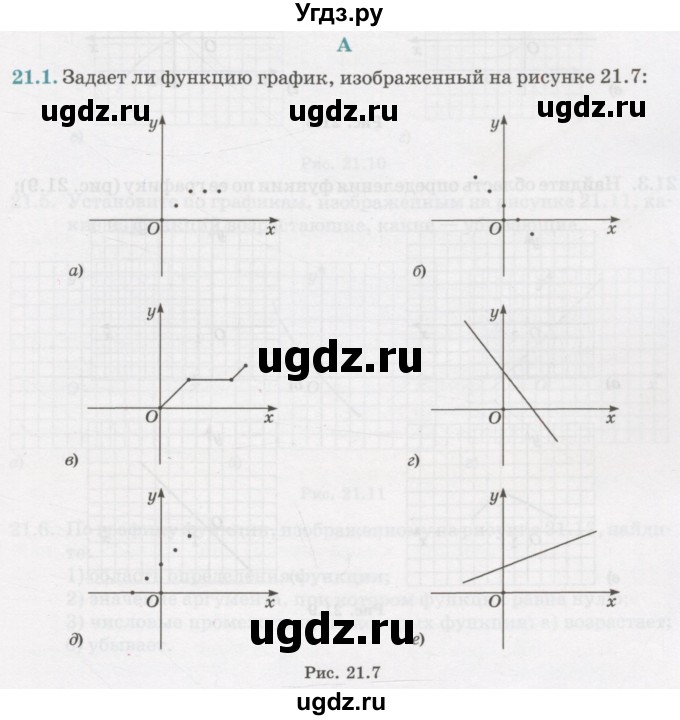 ГДЗ (Учебник) по алгебре 7 класс Абылкасымова А.Е. / параграф 21 / 21.1