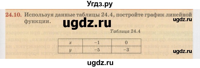 ГДЗ (Учебник) по алгебре 7 класс Абылкасымова А.Е. / параграф 24 / 24.10