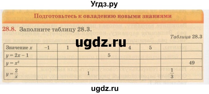 ГДЗ (Учебник) по алгебре 7 класс Абылкасымова А.Е. / параграф 28 / 28.8