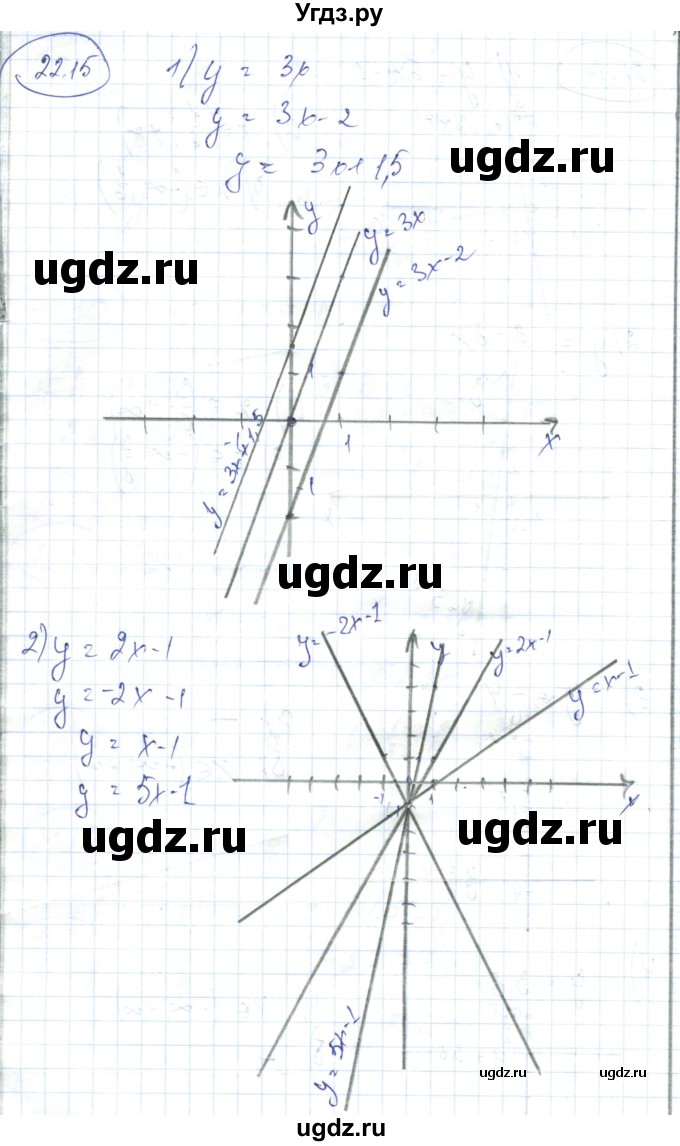 ГДЗ (Решебник) по алгебре 7 класс Абылкасымова А.Е. / параграф 22 / 22-15%i