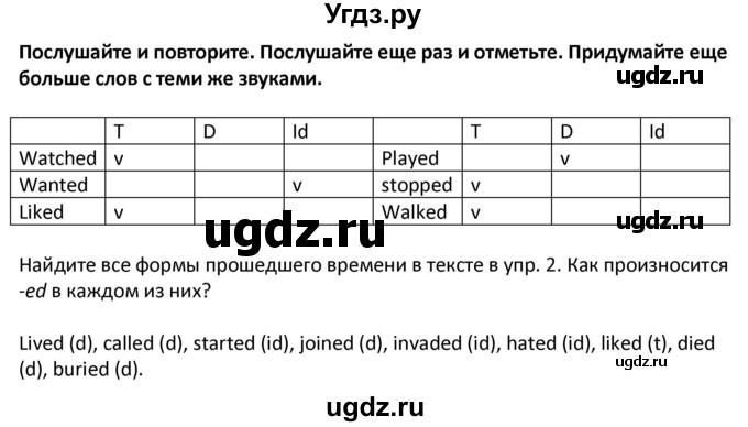 ГДЗ (Решебник) по английскому языку 5 класс (Excel ) Эванс В. / страница / 64(продолжение 3)