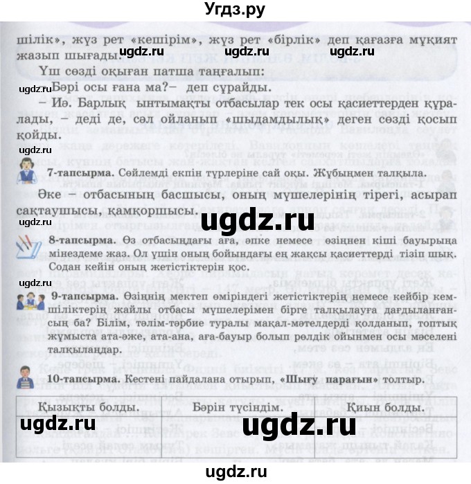 ГДЗ (Учебник) по казахскому языку 6 класс Аринова Б.А. / страница / 41
