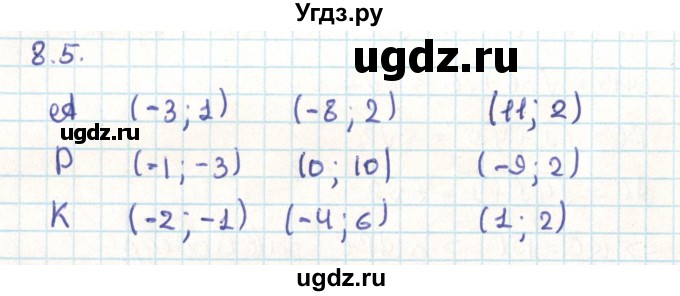 ГДЗ (Решебник) по геометрии 9 класс Мерзляк А.Г. / параграф 8 / 8.5